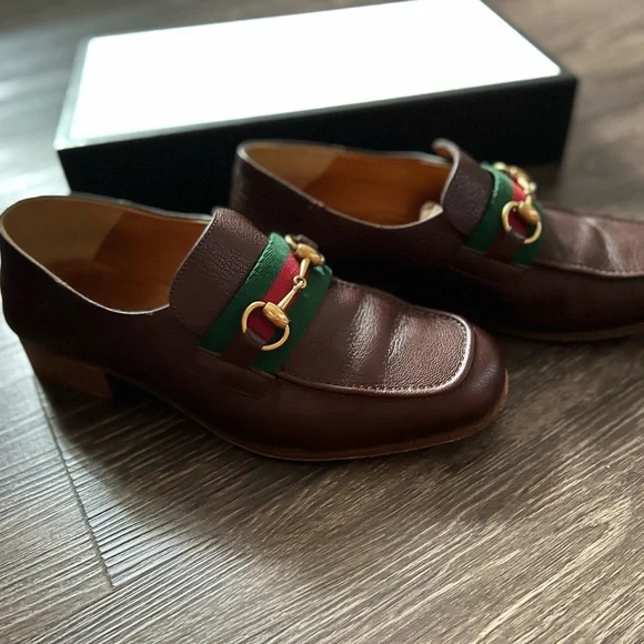Gucci havely kid loafers GUCCI -  main image 4